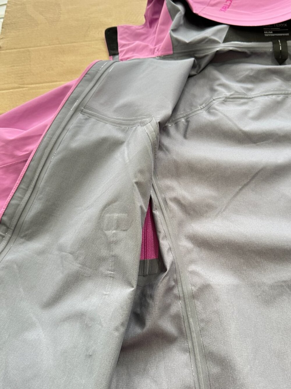 Arc'teryx Jacket Waterproof Hooded Hardshell Jacket Sz L - Picture 5 of 5